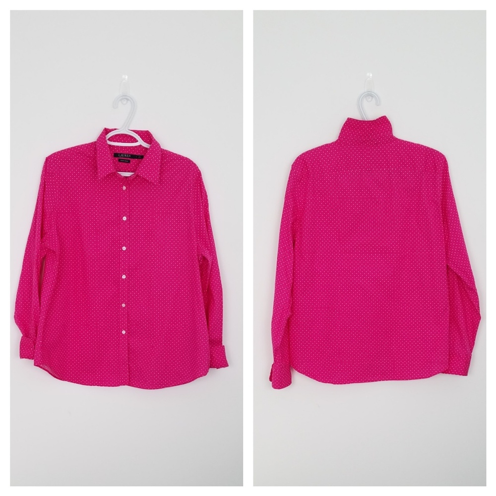 Ralph Lauren Polka Dot Shirt - Picture 2 of 2